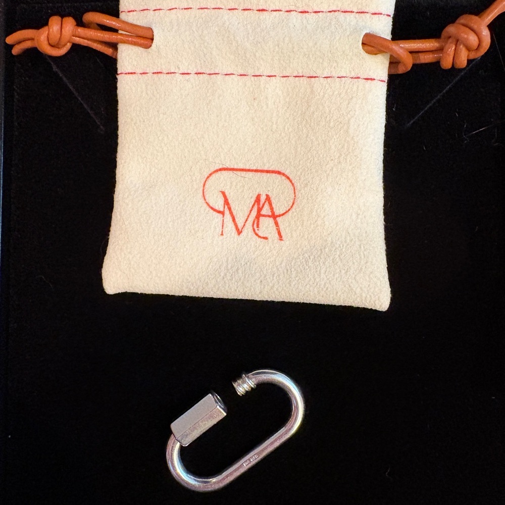 Marla Aaron Silver Regular Lock - Picture 4 of 5